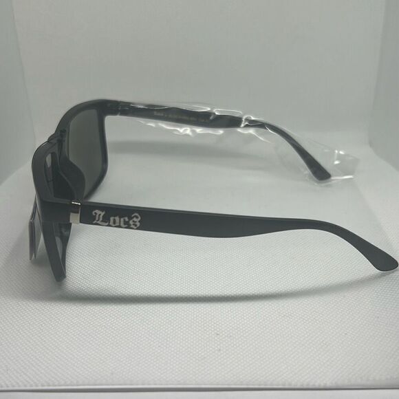 Locs Mens Hardcore Mirrored Sunglasses - Picture 2 of 3